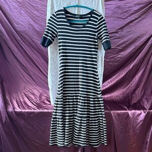 Ralph Lauren Drop Waist Tiered Dress